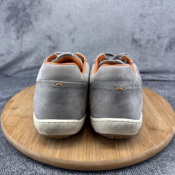 Piloti Shoes Mens Size 10 Gray Leather Low Top Driving Sneakers Casual main image 3
